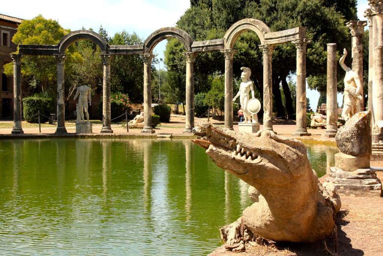 Villa Adriana, aux alentours de Tivoli