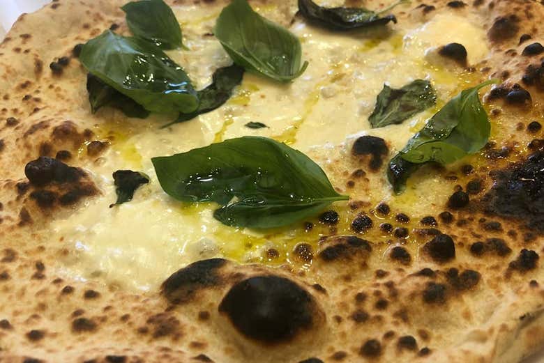 Une délicieuse pizza