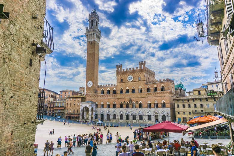 Piazza del Campo de Sienne