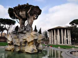 Forum Boarium, Temple d'Hercule