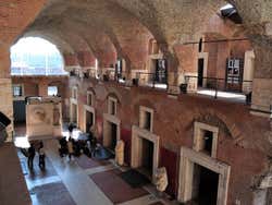 Marchés de Trajan, intérieur