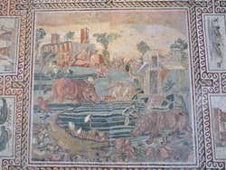 Mosaïque parfaitement conservée au Palazzo Massimo