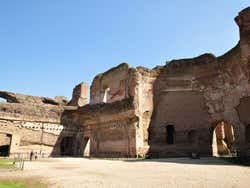 Thermes de Caracalla, intérieur