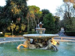 Villa Borghèse, fontaine