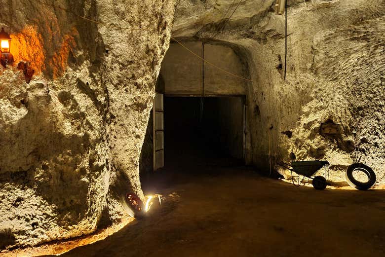 Tunnel souterrain de la Via Appia